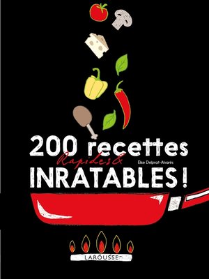 cover image of 200 recettes faciles et inratables